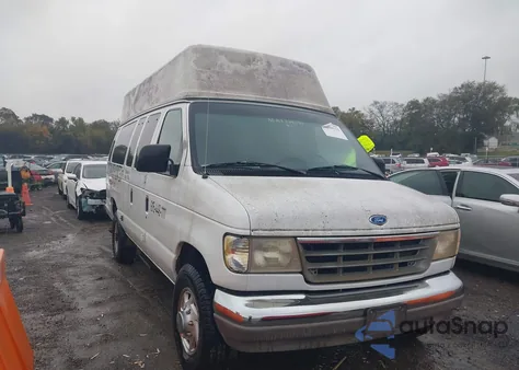 1995 Ford Econoline E350 Super Duty z USA, uszkodzony, nr VIN 1FBJS31FXSHA99650